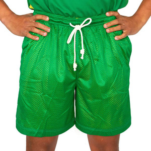 Shorts de baseball pour hommes taille haute en coton élastique, respirants à l'avant, séchage rapide, entrejambe de 5 pouces, couleur unie, style urbain, pour l'entraînement - Product Image 1