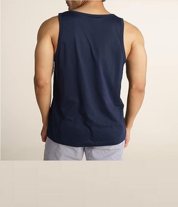 Wholesale Men Lightweight Gym Tank Top Casual Sportswear Quick Dry Breathable Sports Vest Custom logo Basketball <b>Running</b> <b>Singlet</b> - Product Image 4