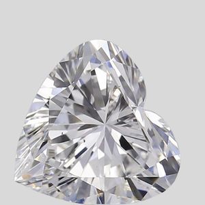 Diamant de laboratoire en forme de cœur de 1,00 carat, couleur E, clarté VS2, certifié IGI - Product Image 2