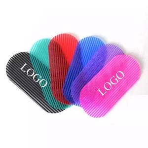 Autocollant Magique Personnalisé en Nylon pour Coiffeurs, Bande Réutilisable pour Fixer les Cheveux avec Logo et Forme Personnalisés OEM - Product Image 1