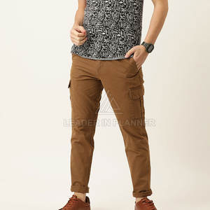 Pantalones Cargo para Hombre en Oferta, Pantalones Cargo de Algodón para Hombre con Forro Polar, Pantalones Cargo Cálidos para Hombre - Product Image 4