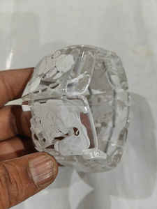 Brazaletes de latón del fabricante de resina Vintage de color clásico con perlas, diamantes, regalos de aniversarios cristianos florales - Product Image 3