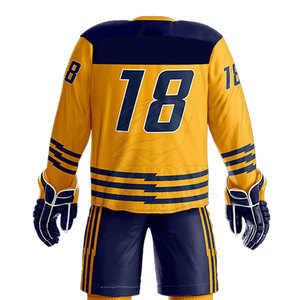 Uniforme de hockey sobre hielo de alta durabilidad, diseñado para un rendimiento activo y práctica diaria prolongada. - Product Image 5