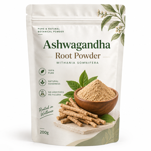 Polvo de Ashwagandha de Alta Calidad 200g, Polvo de Raíz de Ashwagandha Seco Naturalmente, Proveedor de Calidad de Exportación de la India al Precio Más Bajo - Product Image 1