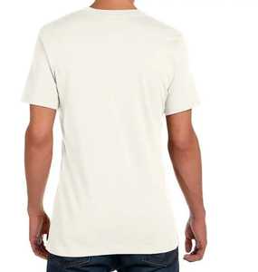 เสื้อยืดคอตตอน 100% แบบพื้นฐาน พร้อมพิมพ์แบรนด์ของคุณเองตามสั่ง ออกแบบตามความต้องการ เสื้อยืดผู้ชาย - Product Image 2