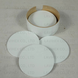 ที่รองแก้วไม้ไผ่ปั่นสำหรับเครื่องดื่มร้านอาหารเป็นมิตรต่อสิ่งแวดล้อมเครื่องใช้บนโต๊ะอาหารสำหรับวันหยุดที่ทำด้วยมือจากเวียดนาม - Product Image 3