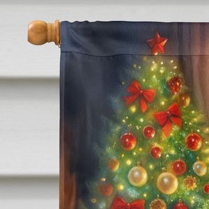Gran Multicolor Porche Manga Poste Decorativo Patio Banner Obra DE ARTE Colgante de pared Maltés Santa Claus Casa Bandera Banderas - Product Image 3