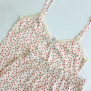 Venta Directa de Fábrica al por Mayor, Conjunto de Pijama Sexy de Satén sin Mangas para Mujer, Ropa de Dormir Cómoda - Product Image 3