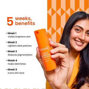 Sérum visage Foxtale à 15% de vitamine C pour une peau éclatante |   Sérum hydratant pour peaux sensibles |   Pour hommes et femmes |   1,01 fl oz (30 ml) - Product Image 3