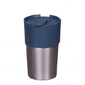 Mug à café isotherme à double paroi en acier inoxydable 304 de 300 ml, bouteille d'eau portable pour les voyages et les cadeaux en plein air - Product Image 1