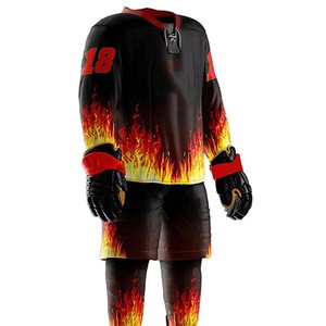 Uniforme de hockey sobre hielo para hombre de secado rápido, alta calidad, diseños más demandados, ligero, uniforme de hockey sobre hielo de última tendencia a bajo precio. - Product Image 2