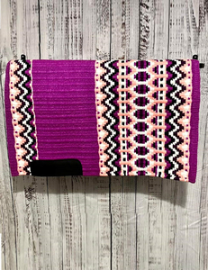 <b>Heavy</b> Duty Western Saddle <b>Blanket</b> Premium Horse Saddle <b>Blanket</b> Handmade Wool Riding Pad for Horses - Product Image 3