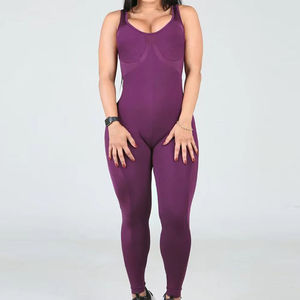 Combinaison d'entraînement haute performance pour femmes, respirante, séchage rapide, extensible, yoga, fitness, couleur personnalisée - Product Image 4