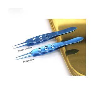 Pinzas de Fijación para Trasplante de Córnea, Instrumento Quirúrgico Oftálmico de Acero Inoxidable de Primera Calidad, Cirugía de Córnea, Trasplante Ocular - Product Image 4