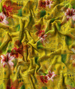 Tela Estampada 100% Poliéster, Textil Tejido, Material Decorativo para Prendas de Vestir - Product Image 2