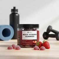 Complément alimentaire OEM/ODM/OBM, gommes multivitaminées de qualité supérieure, soutien immunitaire, gommes multivitaminées