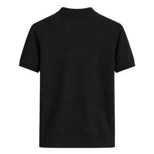 Camiseta Polo de Punto Rhodes para Hombre, Manga Corta, Algodón Premium, Textura Suave, Corte Ajustado, Informal, Elegante, Ropa de Verano Transpirable, Venta al Por Mayor - Product Image 3