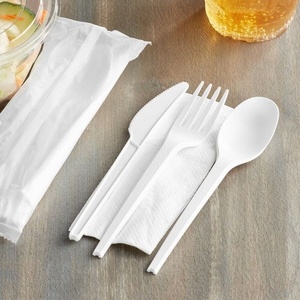 Cuillère en papier jetable durable pour la restauration, les buffets et les fêtes, cuillère en papier de 155 mm pour les restaurants et les hôtels, utilisations en plein air - Product Image 3