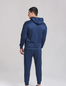 Vêtements de sport bleu marine élégants et confortables, qualité supérieure, antibactériens, résistants à la transpiration, durables, pour le jogging et l'entraînement - Product Image 3