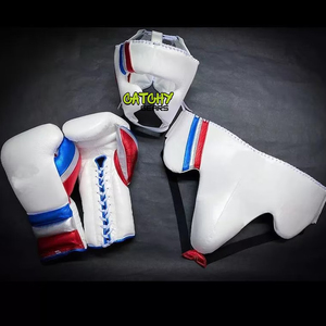 Ensemble d'équipement d'entraînement de boxe avec gants, pads de frappe et bandages pour la maison et la salle de sport - Product Image 2
