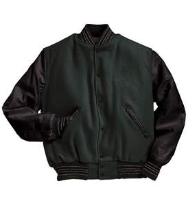 Blouson universitaire bomber personnalisé sur mesure pour homme avec écussons en chenille, modèle 2026, tailles unisexes - Product Image 3