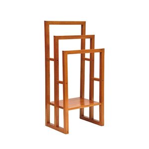 Porte-serviettes décoratif en métal à 3 niveaux de haute qualité, durable et fiable pour suspendre les vêtements dans la salle de bain - Product Image 6