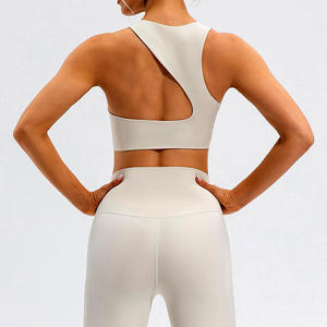 Conjunto de Yoga Personalizado al por Mayor para Mujer, Leggings de Cintura Alta y Sujetador Deportivo, Ropa Deportiva - Product Image 1