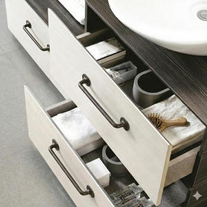 Poignée de tiroir en alliage de zinc pour meubles de chambre, salle de bain, cuisine, bureau - Design contemporain, quincaillerie durable pour armoire - Product Image 5