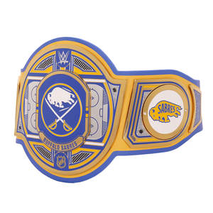 Ceinture de championnat personnalisée inspirée des Buffalo Sabres, pour hommes, de qualité supérieure, pour les fans de hockey professionnels, objet de collection - Product Image 1