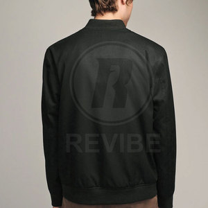 Veste bomber à capuche décontractée d'hiver de haute qualité avec logo personnalisé, prix de gros, tissu en nylon/polyester - Product Image 3