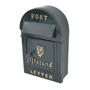 Irish Green Post <b>Box</b> Weatherproof Antique Ireland <b>Letter</b> <b>Box</b> For Garden Supplies And Farmhouse - Product Image 1