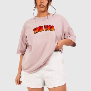 Camiseta Deportiva Transpirable para Mujer OEM, Impresión de Logotipo DTG, Diseño Urbano, Tallas Grandes, Personaliza Tu Diseño, Camisetas Casuales - Product Image 1