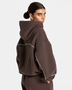 Sweat-shirts et sweats à capuche de haute qualité à col en V profond, pour l'hiver, pour l'extérieur, à manches longues, thermiques, athlétiques, pour femmes - Product Image 4