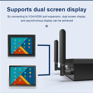 Control Industrial Fanless Mini PC <span class=keywords><strong>I3</strong></span>/I5/I7/I9 256GB Memoria 4GB RAM Procesador <span class=keywords><strong>Intel</strong></span> Aleación de aluminio Mini caja Integrada Linux Stock - Product Image 4