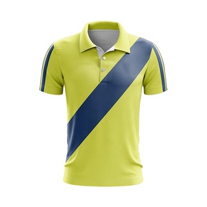 เสื้อโปโลผู้ชายเรียบง่าย คุณภาพสูง เสื้อยืดถัก ปักโลโก้ได้ ไม่ยับ พิมพ์ลายลำลอง สั่งทำโลโก้ได้ เรียบง่าย - Product Image 5