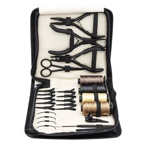 Hot Sale MIANBRO ENTERPRISES Professional Multicolor Stainless Steel Hair Extension <b>Pliers</b> High Quality Commercial Use KIT - Product Image 2