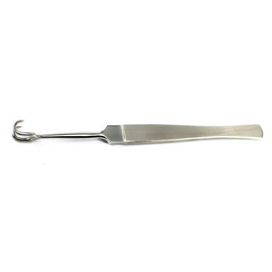 Écarteur abdominal de style [X] en acier inoxydable à lame solide, instrument chirurgical polyvalent réutilisable - Product Image 6