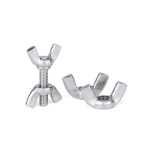 304 Stainless Steel Wing <b>Screw</b> And Nut Set <b>M3</b> M4 M5 M6 M8 Hand Tightening Complete Kit - Product Image 3