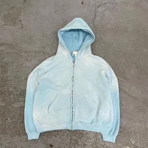 Sweat-shirts à fermeture éclair pour hommes, veste à capuche zippée, pull chaud à manches longues, vente en gros, haute qualité - Product Image 1