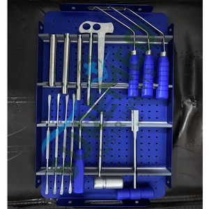 Ensemble d'instruments chirurgicaux professionnels réutilisables pour la chirurgie de la colonne vertébrale endoscopique biportale unilatérale (UBE) de précision pour hôpitaux - Product Image 2