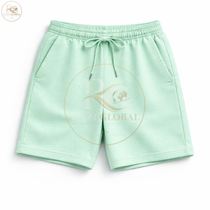 Shorts décontractés pour hommes, confortables et tendance, avec logo personnalisé, en coton de haute qualité, sublimation, vente chaude - Product Image 2