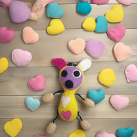 Jouet en feutre de laine super doux, brodé, personnalisable, écologique, pour enfants, inspiré de Toy Story – Vente chaude