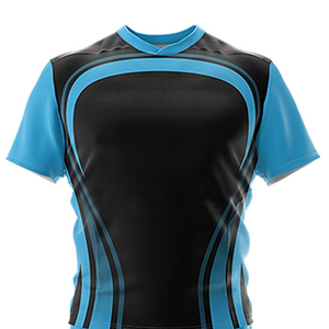 Uniformes Deportivos de Rugby Personalizados, 100% Poliéster, Impresión por Transferencia de Calor, Ropa Deportiva Transpirable de Alto Rendimiento, OEM, Exportación de Pakistán - Product Image 3