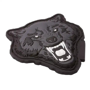 Parches de PVC de Goma Suave al por Mayor 2026, Logotipo 3D en Relieve Personalizado para Ropa, Servicio OEM, Parches de Silicona para Gorras, Chaquetas y Bolsos - Product Image 1