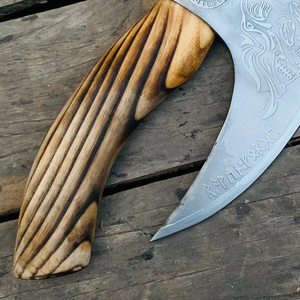 Cuchillas LEGACY, Cortador de Pizza de Acero al Carbono de Alta Resistencia, Mango de Madera, Herramienta Profesional para Hornear y Cortar en Restaurantes, OEM - Product Image 5