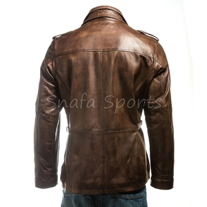 Trendy Men <b>Leather</b> <b>Jacket</b> <b>Long</b> Coat Plus Size Fit New Arrival Men <b>Leather</b> <b>Long</b> <b>Jacket</b> Classic <b>Long</b> <b>Leather</b> <b>jackets</b> - Product Image 4