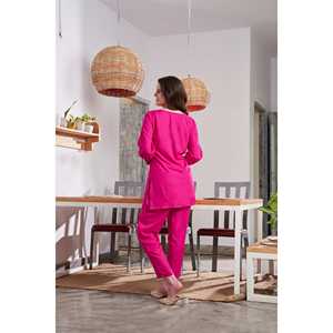 Conjunto de 2 Piezas de Kurta para Mujer Magenta Magic - Product Image 1