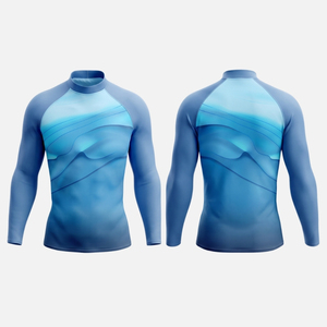 เสื้อว่ายน้ำกันน้ำซึมซับเหงื่อ UPF 50+ ป้องกันแสงแดด แห้งเร็ว - Product Image 5