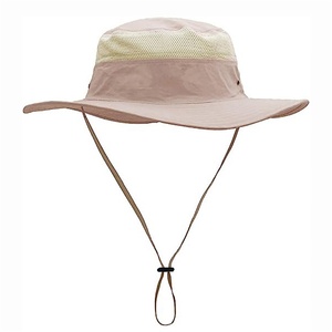 Custom Summer <b>Sun</b> Bucket <b>Hat</b> <b>Mens</b> UPF <b>Sun</b> Protection <b>Hat</b> Waterproof Fisherman for Fishing - Product Image 3