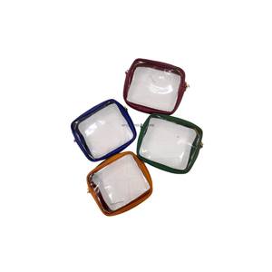 Sacs transparents en PVC pour supporters de stade - Sacs de supporter personnalisés, design tendance, sac à main sport transparent de taille moyenne, approuvé pour les événements - Product Image 4